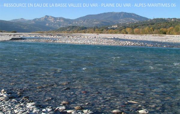 Ressource en eau de la Basse vallée du Var - Plaine du Var - Alpes-Maritimes 06 (v1)